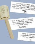Plastic Free, Sustainable & Reusable Safety Razor