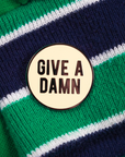 Give a Damn Enamel Pin