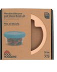 Glass Bowl Lid with Silicone Seal – XSmall – Terra Cotta