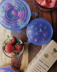 Me Mother Earth - Reusable Silicone Bowl Covers 6-Pack