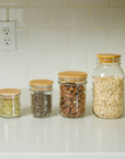 Bamboo Mason Jar Lid | Wide Mouth