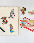 Three Potato Four - 3P4 x Richard Scarry® Valentine - Lowly Heart Twist Sticker