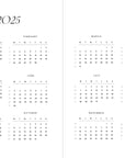 Cozy Publishing - Cozy Planner 2025 – Beige Stripes