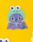 Bromstad Printing Co. - Frog Hat Cat Clear Sticker