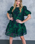 CALIFORNIA SUNRISE WOVEN MINI DRESS