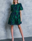 CALIFORNIA SUNRISE WOVEN MINI DRESS