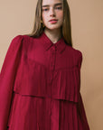 AN ABSOLUTE TREASURE WOVEN MINI DRESS