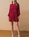 AN ABSOLUTE TREASURE WOVEN MINI DRESS