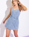 EPIPHANY MOMENT DENIM ROMPER