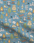 New Hampshire Baby Bodysuit - Camp
