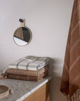 Kyoto Guest Towel - Dark Caramel