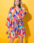 BOSTON GET AWAY WOVEN MINI DRESS