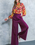 DELICATE FEELINGS WOVEN PANTS