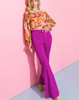 DEPTHS OF BEAUTY FLARE PANTS