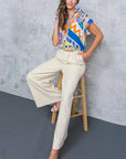 DELICATE FEELINGS WOVEN PANTS