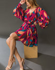 BOSTON GET AWAY WOVEN MINI DRESS