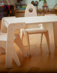 Montessori Table and Chair Set
