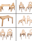 Montessori Table and Chair Set