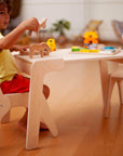 Montessori Table and Chair Set