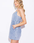 EPIPHANY MOMENT DENIM ROMPER