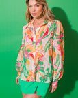 BORN TO SPARKLE WOVEN TOP