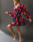 BOSTON GET AWAY WOVEN MINI DRESS