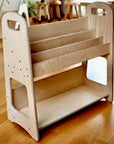 Wooden Bookshelf / Small-Medium-Large Size