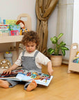 Wooden Bookshelf / Small-Medium-Large Size