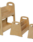 Wooden Bookshelf / Small-Medium-Large Size