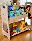 Wooden Bookshelf / Small-Medium-Large Size