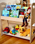 Wooden Bookshelf / Small-Medium-Large Size