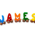 Wooden Letter Train Puzzle for Kids