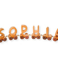 Wooden Letter Train Puzzle for Kids
