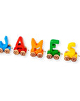 Wooden Letter Train Puzzle for Kids