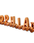 Wooden Letter Train Puzzle for Kids