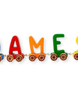 Wooden Letter Train Puzzle for Kids