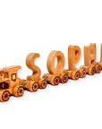 Wooden Letter Train Puzzle for Kids