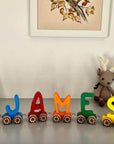 Wooden Letter Train Puzzle for Kids