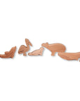 Wooden Ocean Animals Set