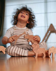 Wooden Safari Animals Set