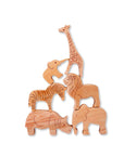 Wooden Safari Animals Set