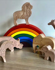 Wooden Safari Animals Set