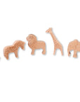Wooden Safari Animals Set