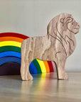 Wooden Safari Animals Set