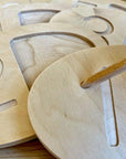 Wooden Tracing Board for Toddlers