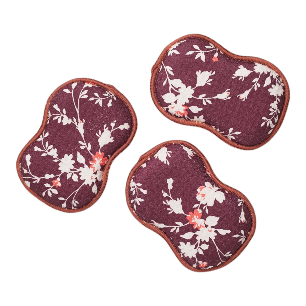 RE:usable Sponges (Set of 3) - Signature Collection Pressed Petals