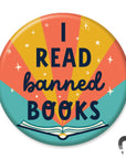 I Read Banned Books Big Magnet