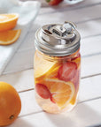 Jarware Fruit Infusion Lid for Regular Mouth Mason Jar