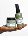 Vegan Body Cream with Aloe Vera + Cocoa Butter for Dry Skin