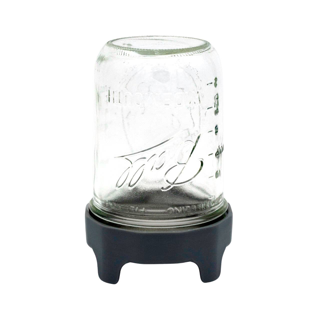 Rust Proof Sprouting Lid with Built-In Stand for Wide Mouth